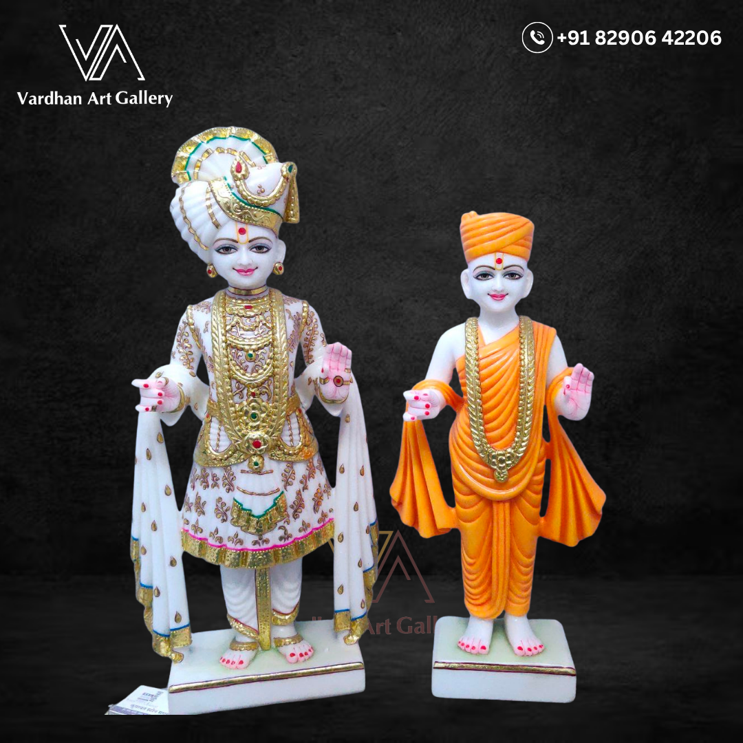 Swaminarayan Marble Statue