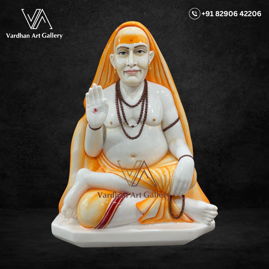 Shankaracharya marble statue